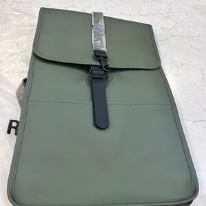NET RAINS $125 Green Backpack with Black Accents